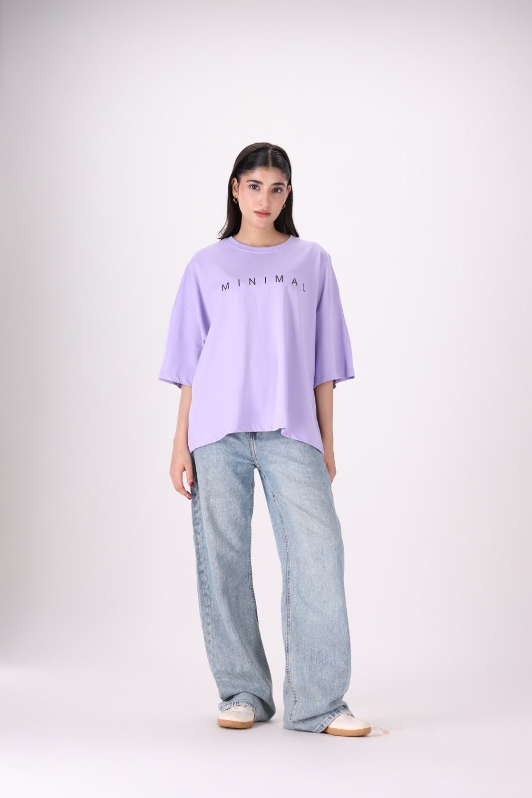 Lilac Bliss Drop shoulder - Toliya.co
