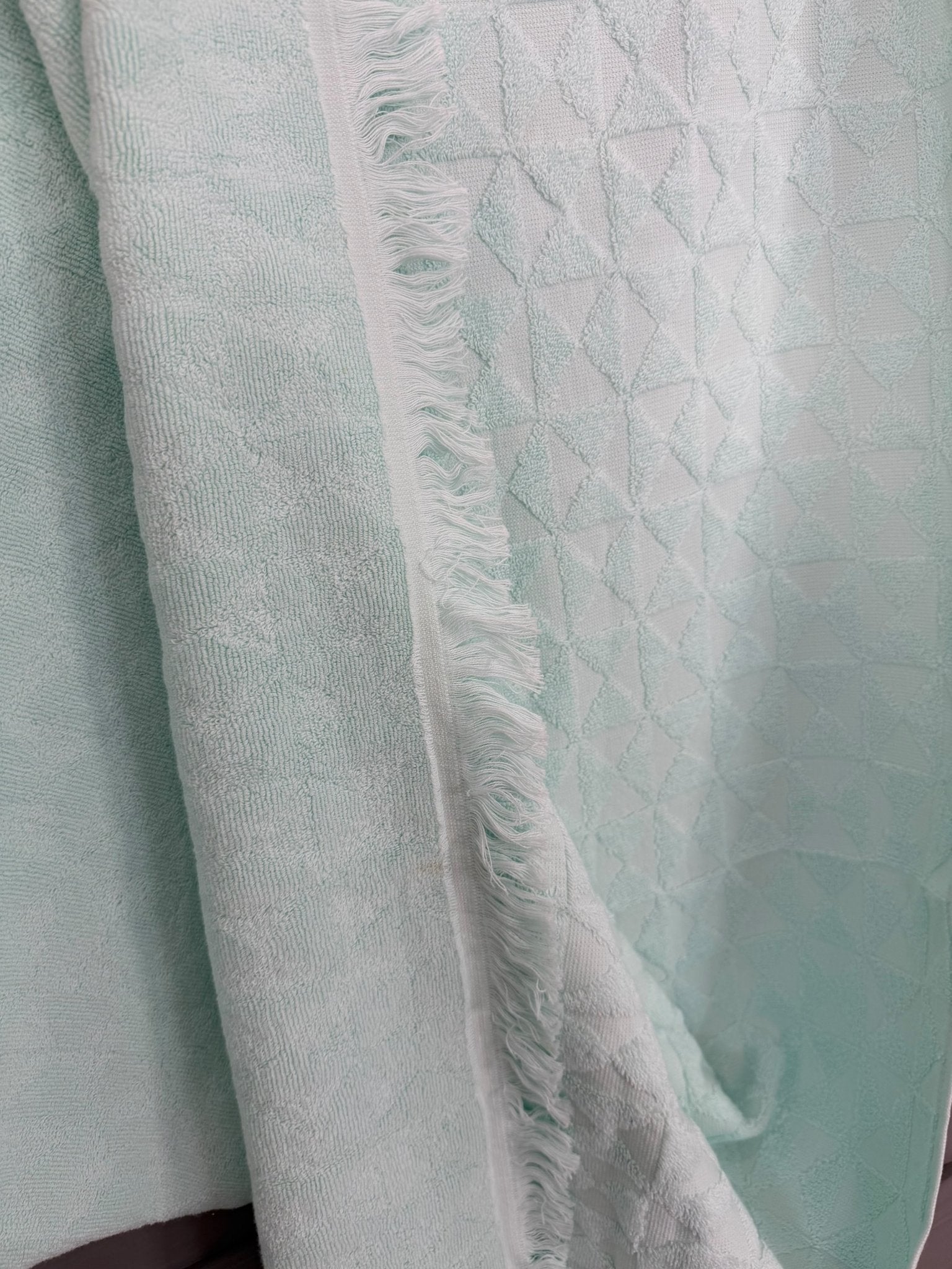 Diamond Weave Cotton Towels - Toliya.co