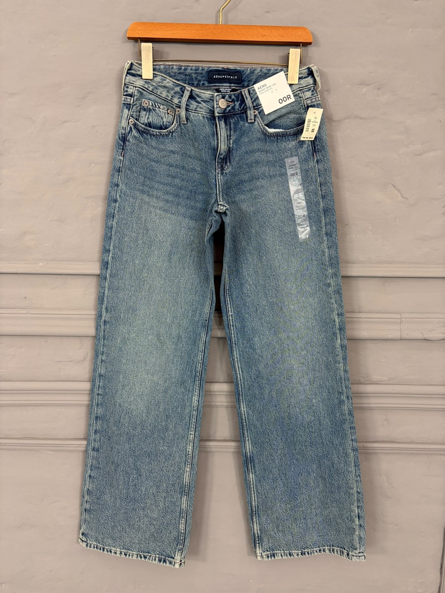 Aero Baggy Wide-Leg Jeans - Toliya.co