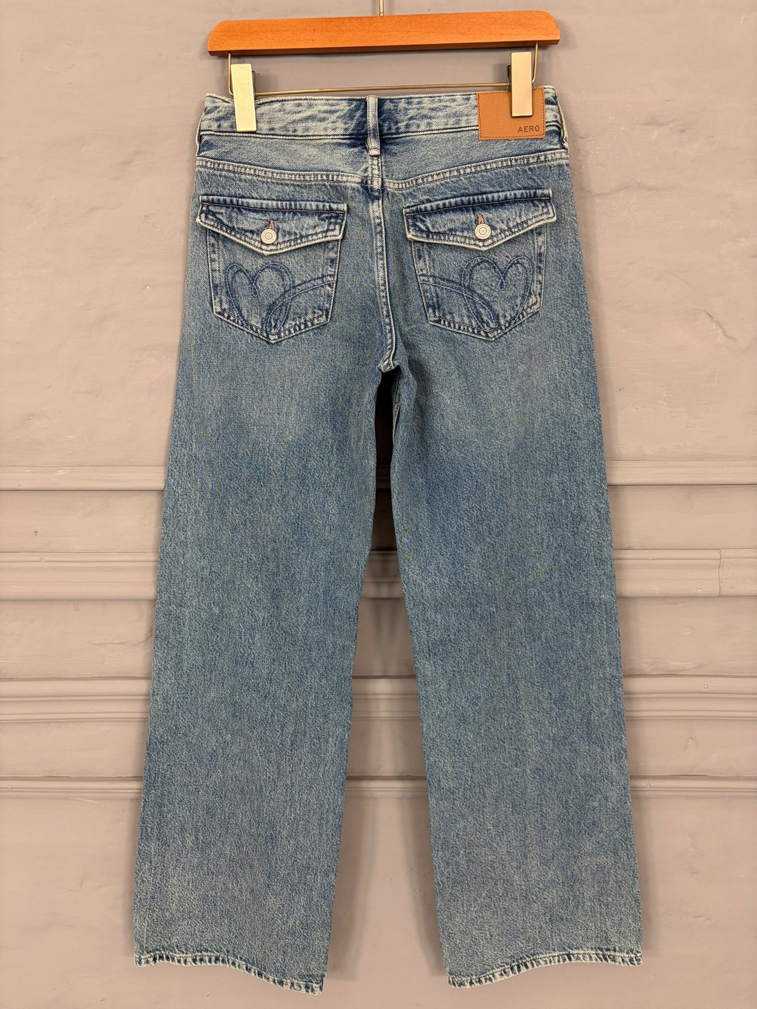 Aero Baggy Wide-Leg Jeans - Toliya.co