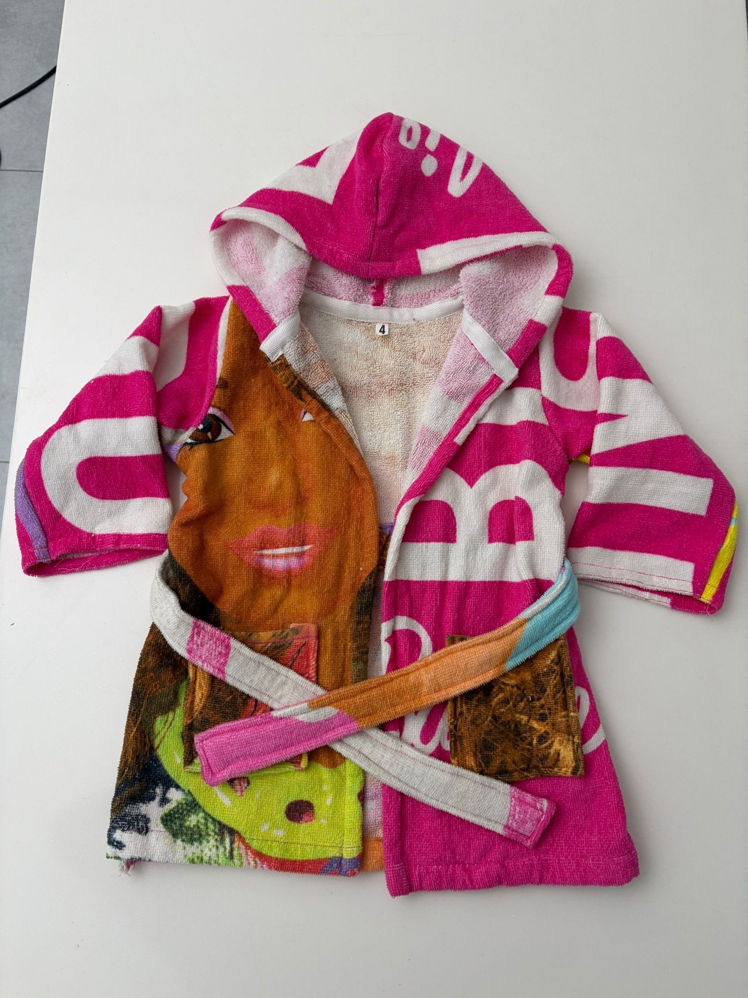 Barbie Hooded Bathrobe - Toliya.co