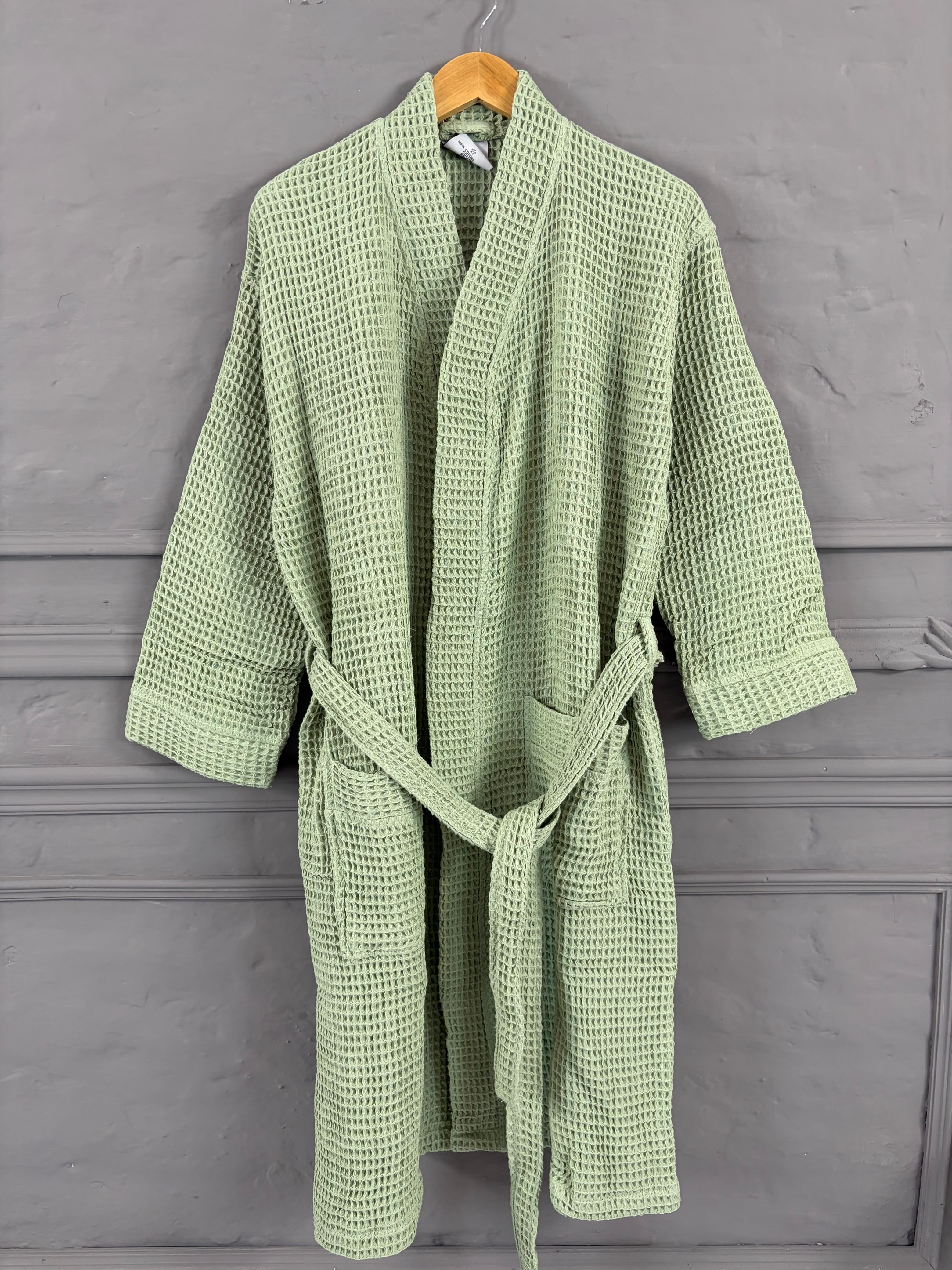 Premium Waffle Weave Bathrobe