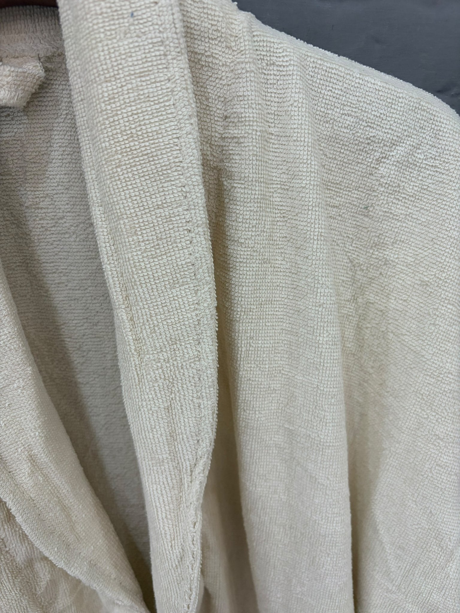 Premium Soft Beige Terry Bathrobe - Toliya.co