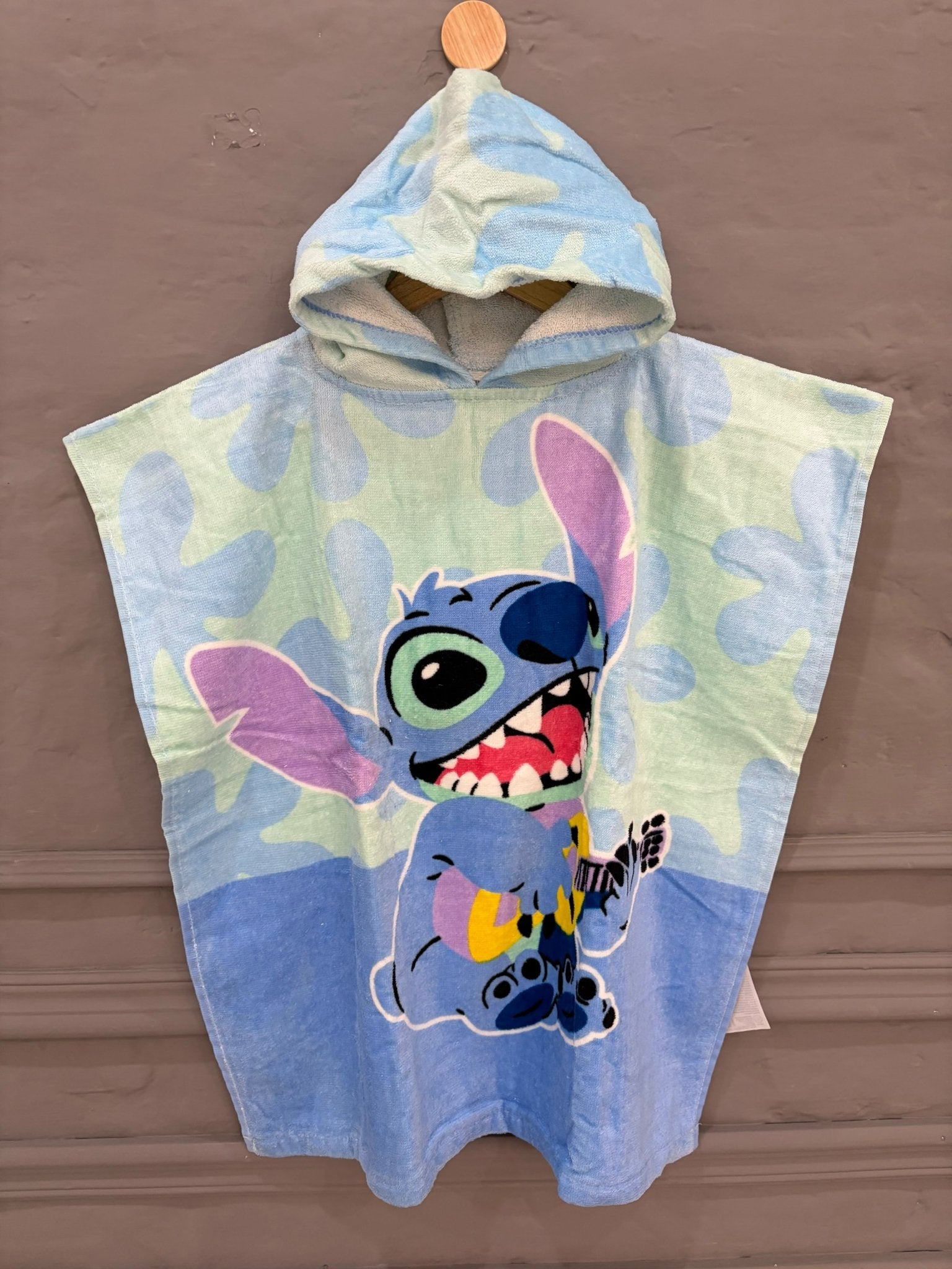 Animated Kids Hooded Bath Poncho