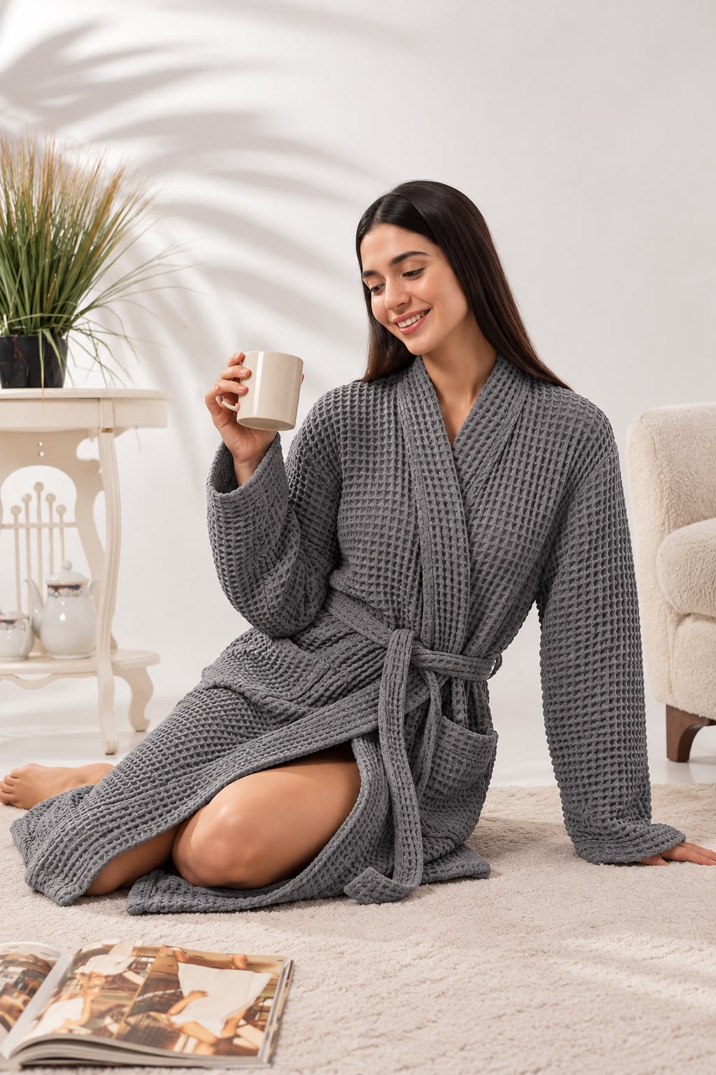 Pure Comfort Bathrobe - Toliya.co
