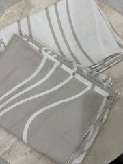 Dual-Tone Wave Pillow Cover Set