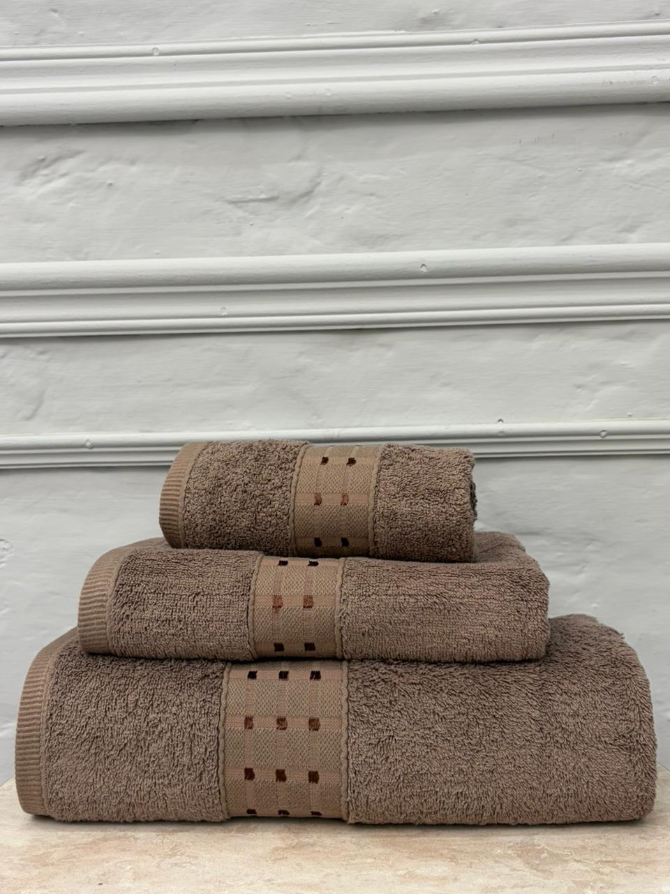 Pack of 3 Luxury Cotton Bath Towel