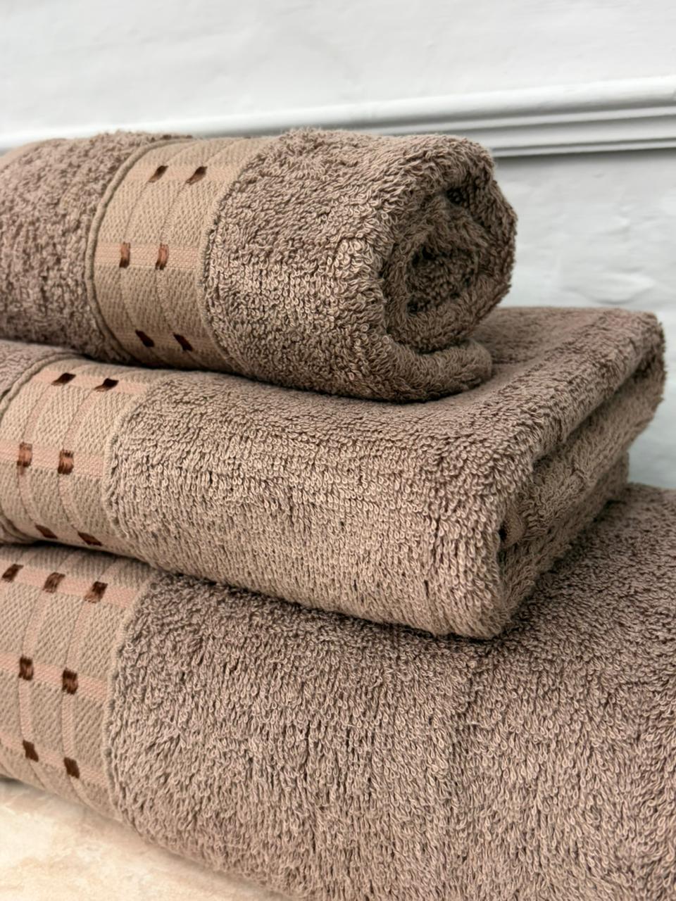 Pack of 3 Luxury Cotton Bath Towel