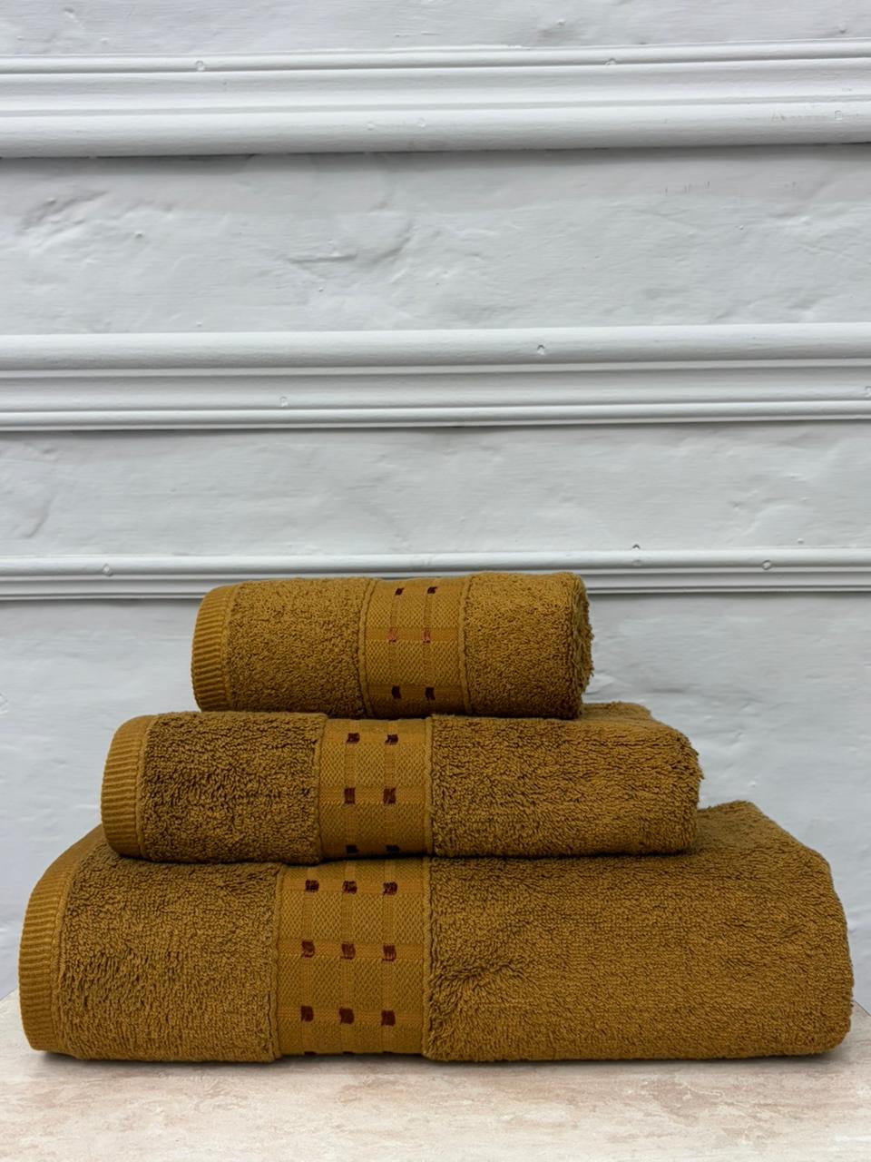 Pack of 3 Luxury Cotton Bath Towel