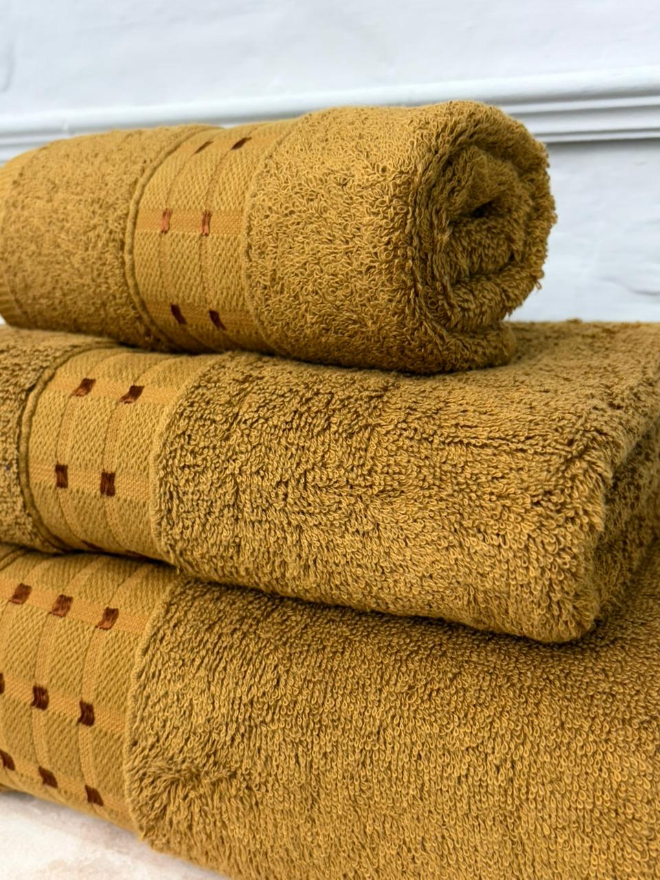 Pack of 3 Luxury Cotton Bath Towel