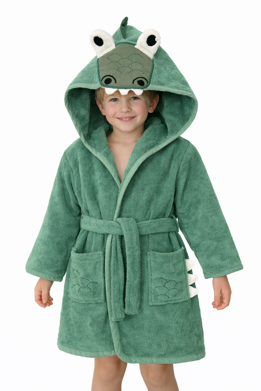 Crocodile Kids Bathrobe