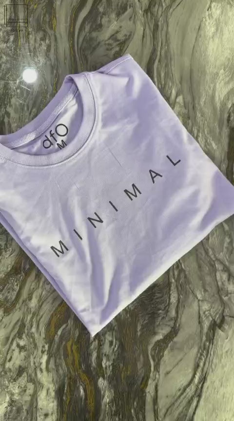 Lilac Bliss Drop shoulder