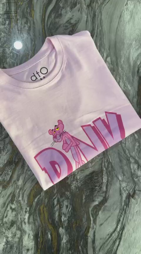 Pink Attitude Drop Shoulder