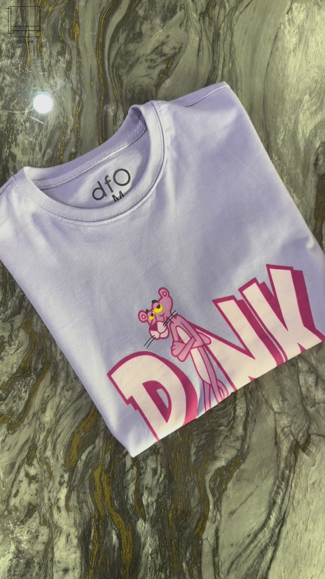 Pastel Purple Drop Shoulder